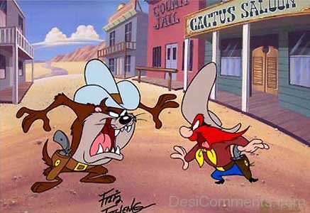 Yosemite Sam And Taz