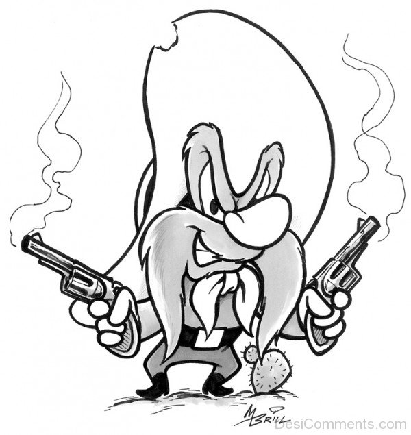 Yosemite Sam Sketch-DESI183