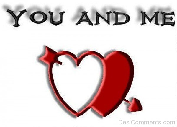 You And Me Hearts Image