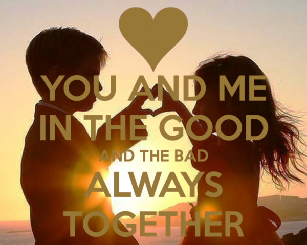 You And Me In The Good And The Bad-pol9100DC128