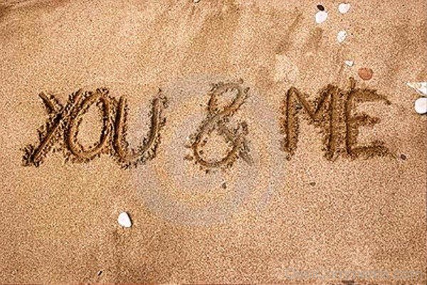 You And Me On Sand