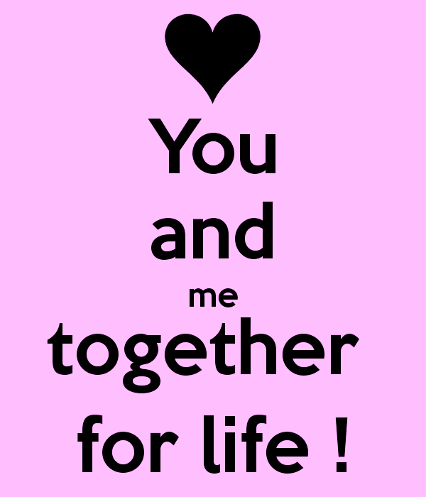 You And Me Together For Life-pol9109DC016