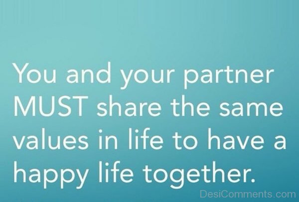 You And Your Partner