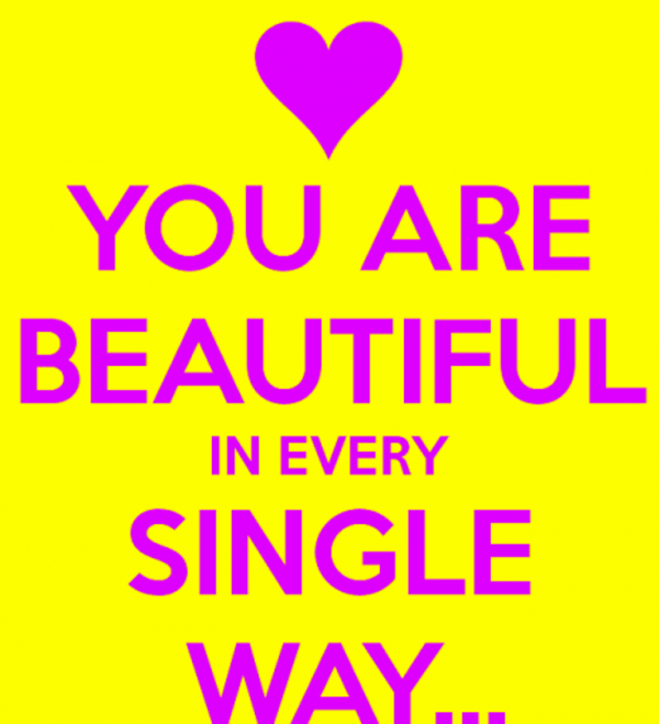 You Are Beautiful In Every Single Way-DC087