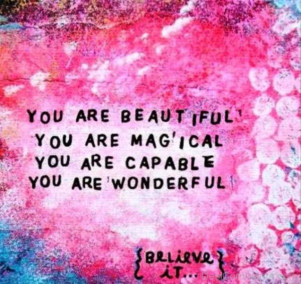 You Are Beautiful