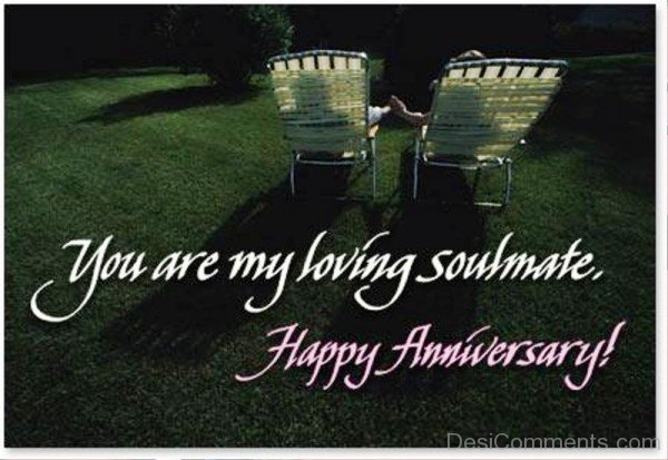 You Are My Loving Soulmate Happy Anniversary