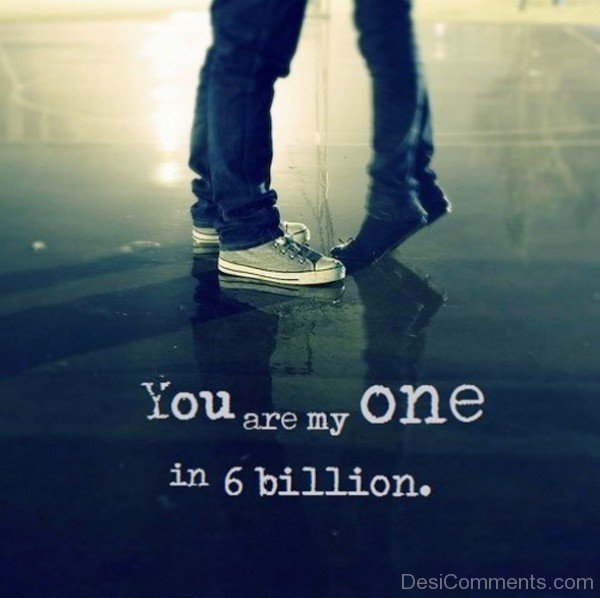 You Are My One In 6 Billion- DC 6616