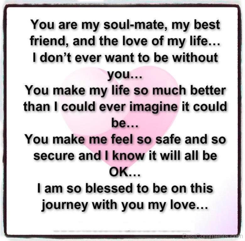 Friends best soulmate for poems Soulmates Quotes