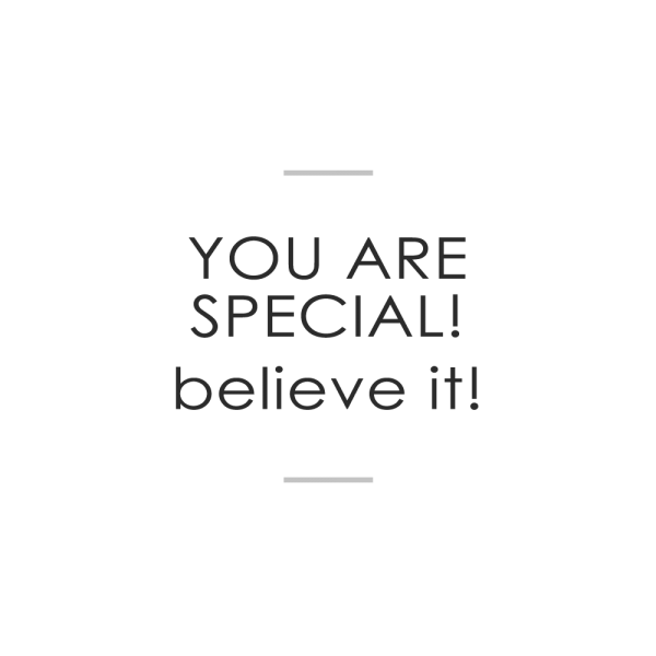 You Are Special Believe It-DC63DC03