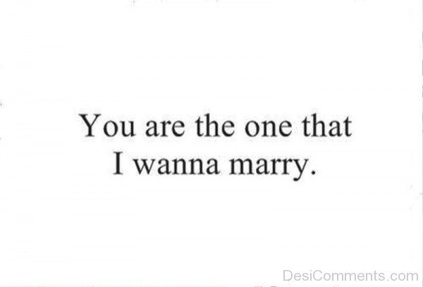 You Are The One That I Wanna Marry-ry623DC01001