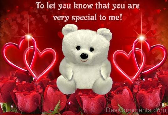 You Are Very Special To Me