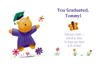 You Graduated Tommy