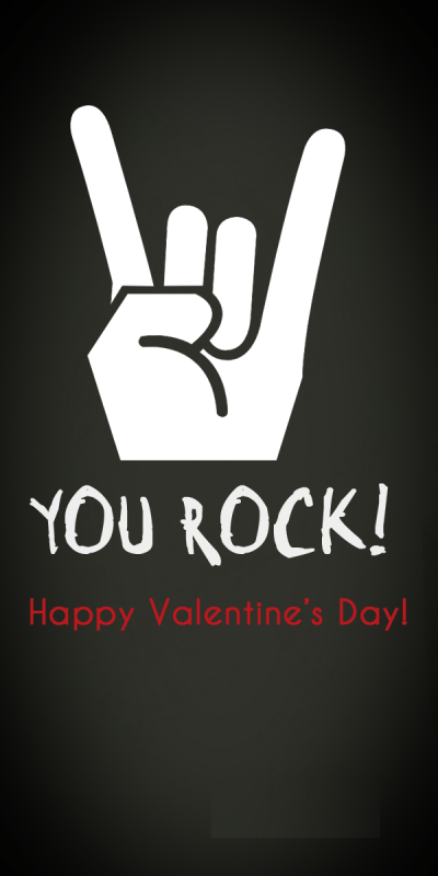 You Rock - Happy Valentine's Day