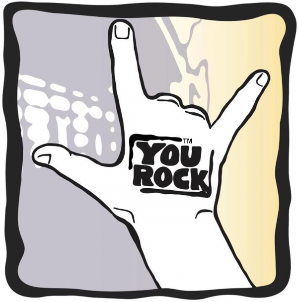 You Rock On hand