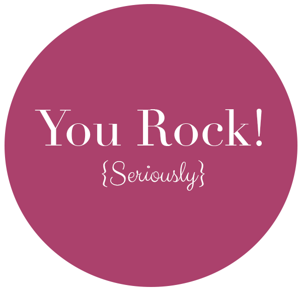 You Rock - Seriously