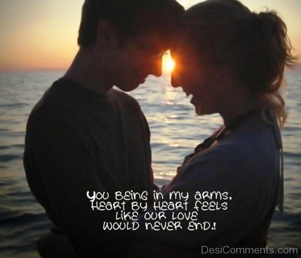 You being In My Arms- DC 32101