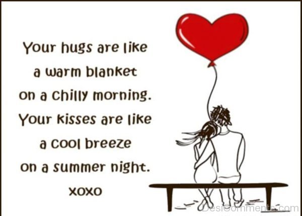 Your Hugs Are Like A Warm Blanket-DC113