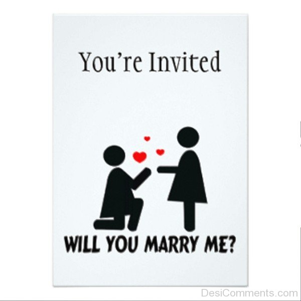 You’re Invited Will You Marry Me