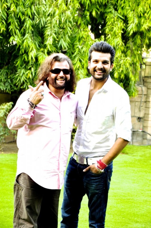 Yuvraj Hans With Father Hans Raj Hans