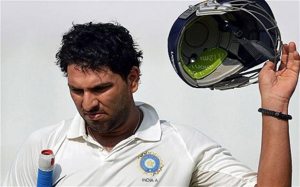 Yuvraj Singh In Sad mood