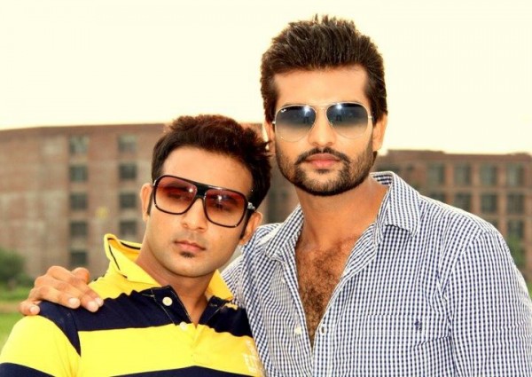 Yuvraj hans With Harish Verma