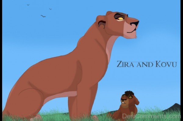 Zira And Kovu-DESI7835