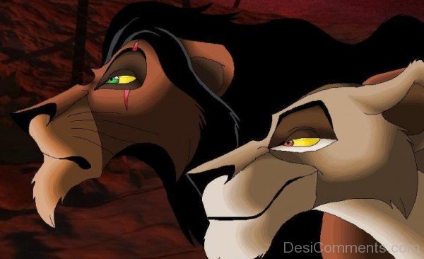 Zira And Scar Image-DESI7813