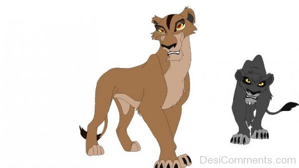 Zira With Lioness-DESI7807