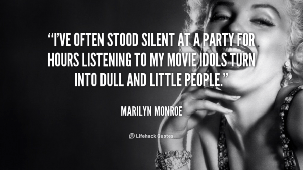I’ve often stood silent
