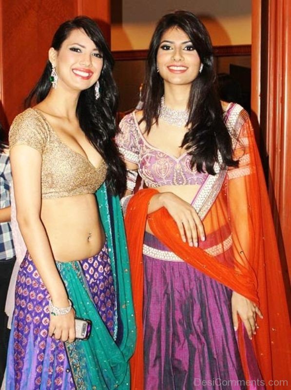 patiala-Rochelle Maria Rao With Friend