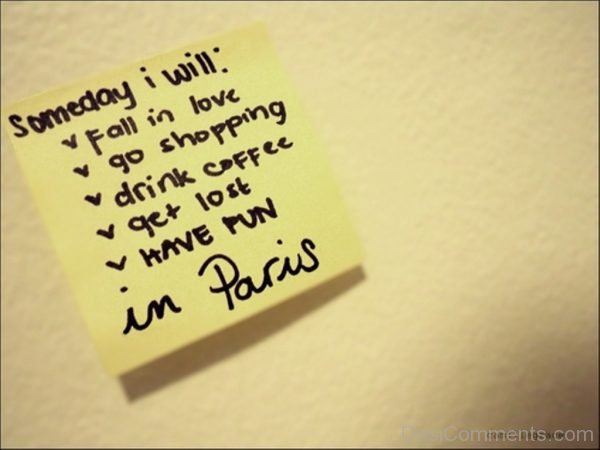 Someday i will