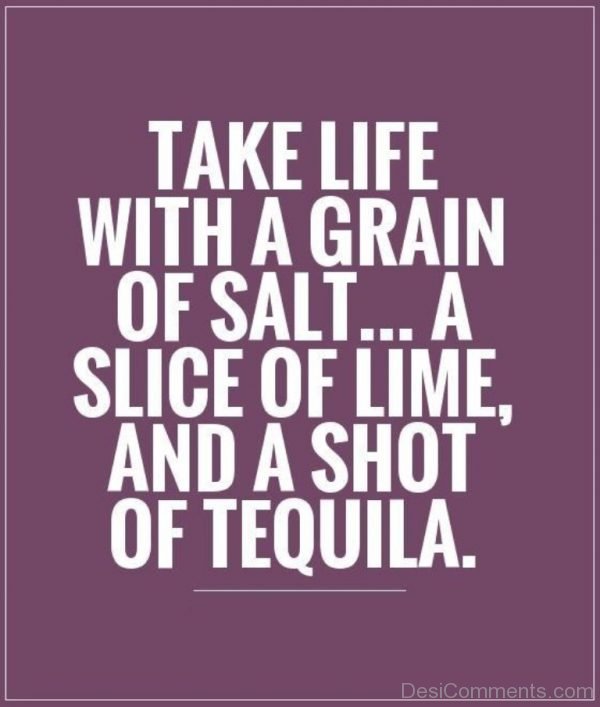 take life with a grain