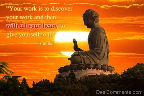 your work is to discover