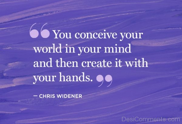 Your world in your mind