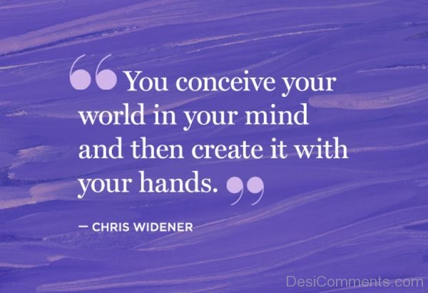 your world in your mind